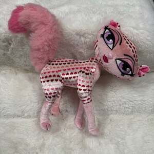 Bratz Petz Pink Heart Print Cat Plush